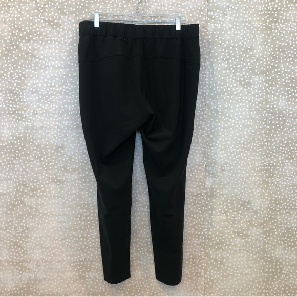 Lululemon On The Fly Pant 28” Black Size 10 Drawstring Pockets Style W5AHOS - Picture 7 of 10